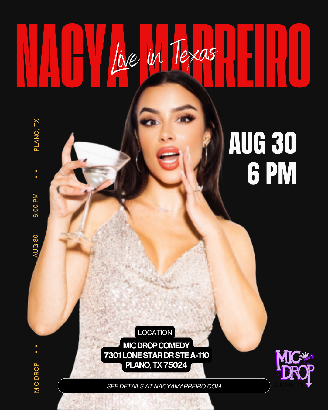 Nacya Marreiro Live — Plano, TX